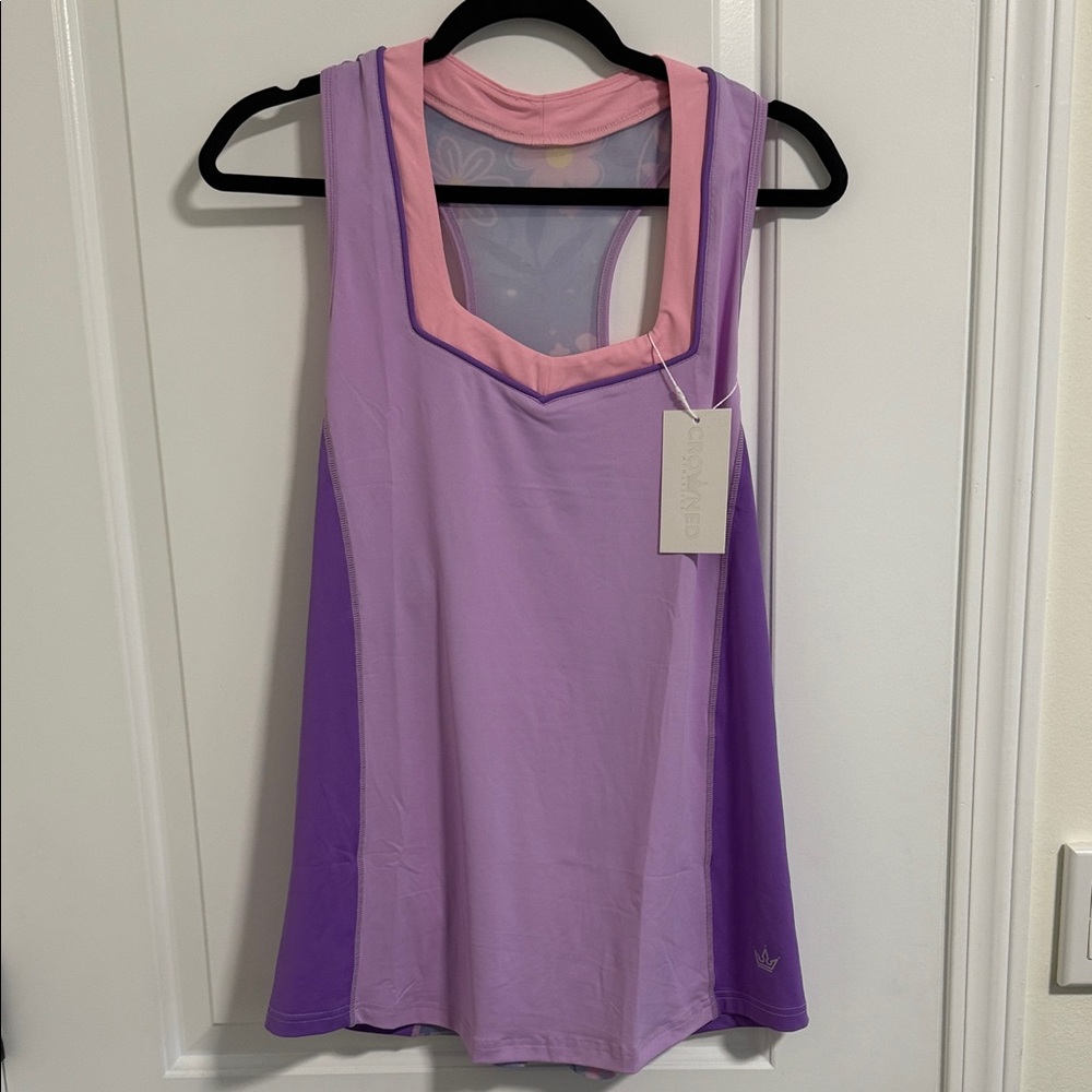 Blossom Hermana Crowned Athletics Flow Tank